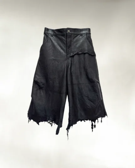 Ktwo Studios Raw Lambskin Short "onyx" [made to order]