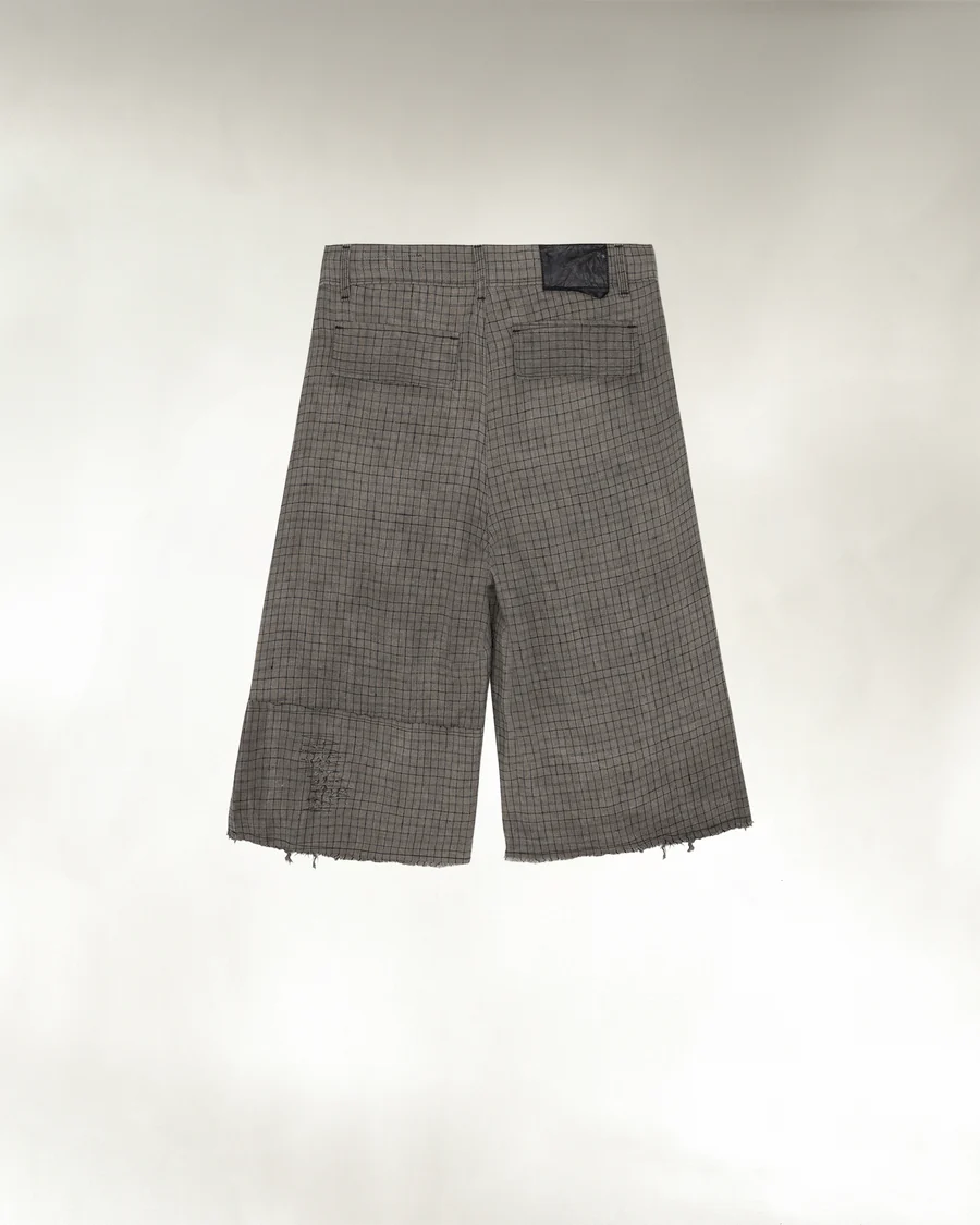 Ktwo Studios Dyed Checker Repair Short || Latest Collection 2025